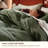 Bedsure Luxury Soft 100% Cotton Waffle Weave Plaid Duvet Cover-877590175-877590168