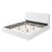 Coriddi Modern Boucle Upholstered Platform Bed with Low Profile Frame-124215912