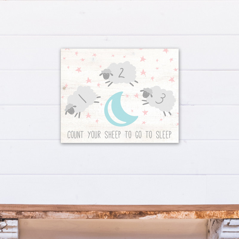 « count your brebis », art sur toile