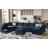 Wylodene 9-Piece Reversible Modular and Standard Velvet Sectional with Storage-1693641383