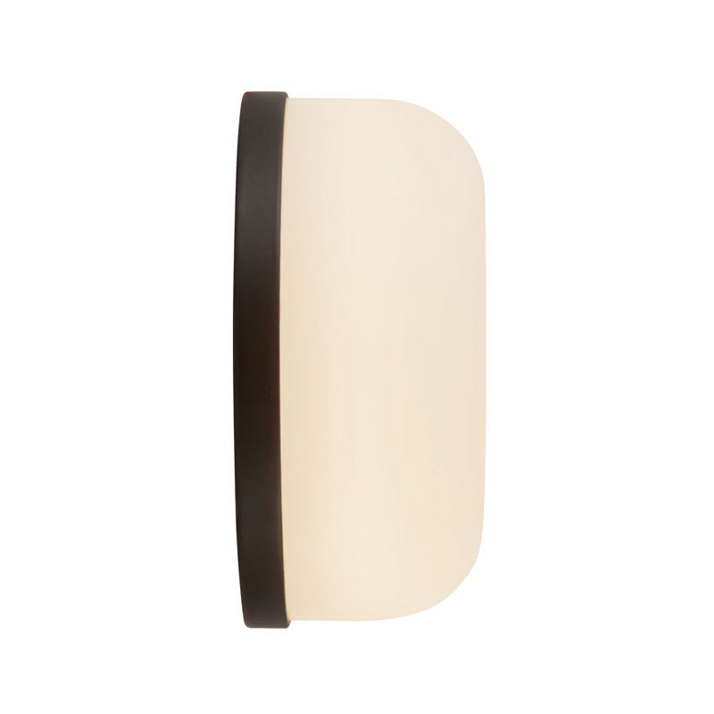 Jada 5-in Gold dimmable LED Wall Sconce, Matte Black