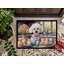 Paillasson Decorating Pâques Bichon Frise-112770193