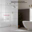 Pomme de douche Derengge avec pomme de douche 8 pouces, pomme de douche à main 5 fonctions-101682948