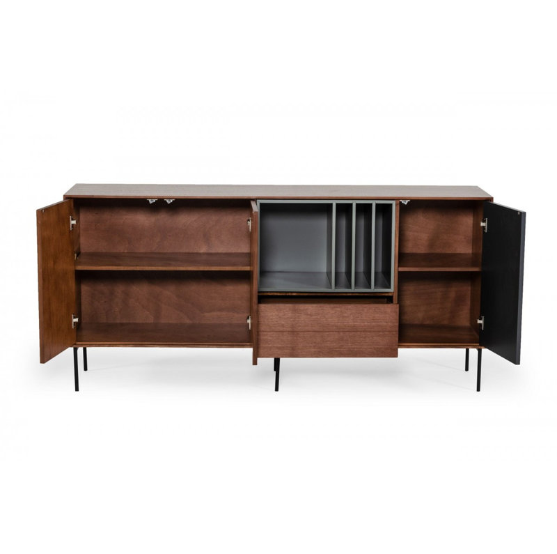 Buffet gris chaud et gris anthracite Urban