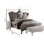 Lit standard tapissier à profil bas Nekoma-1566620257-1495292514