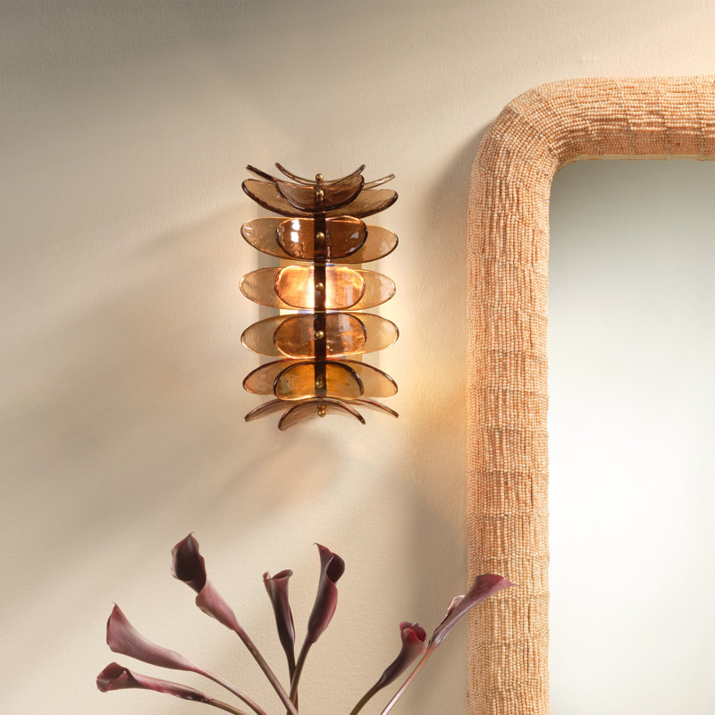 Coronet Wall Sconce, Taupe