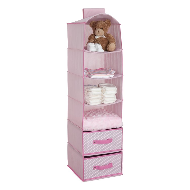 Unique Bargains Foldable Clothes Storage Bins Closet Organizers With  Reinforced Handles Blankets Bedding Pink : Target