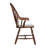 Furtado 24" Wide Solid Oak Wood Armchair with Sculpted Arms-1056216513