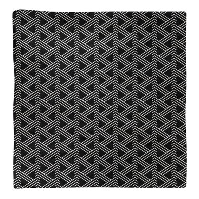 Serviette de table en coton Zig Zag