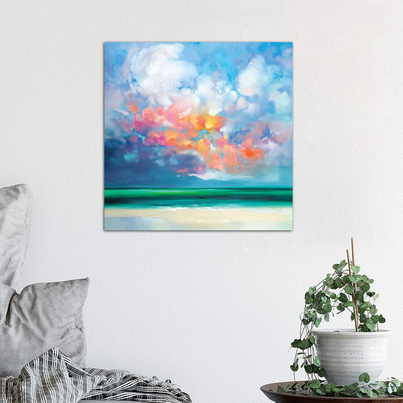 Gulf Stream Green by Scott Naismith - Wrapped Canvas Painting, 45.72 cm H x 45.72 cm W x 3.175 cm D