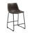 Dorielle Upholstered Counter Stool with Metal Frame-95352367
