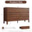 55.1" W 6 - Drawer Dresser-2121724726