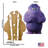 72'' Cardboard Standup