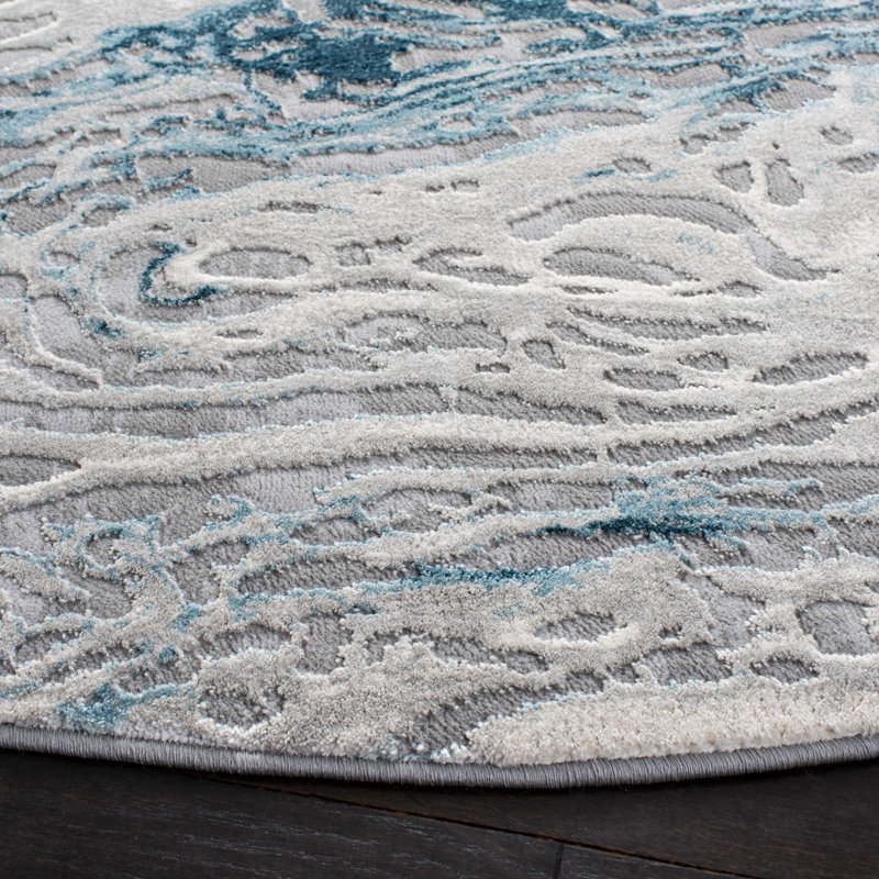 Avneet 500 Performance Rug, Round 6'7"