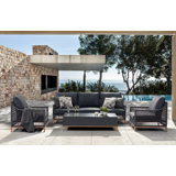 Karen Outdoor 4 - Piece Conversation Set