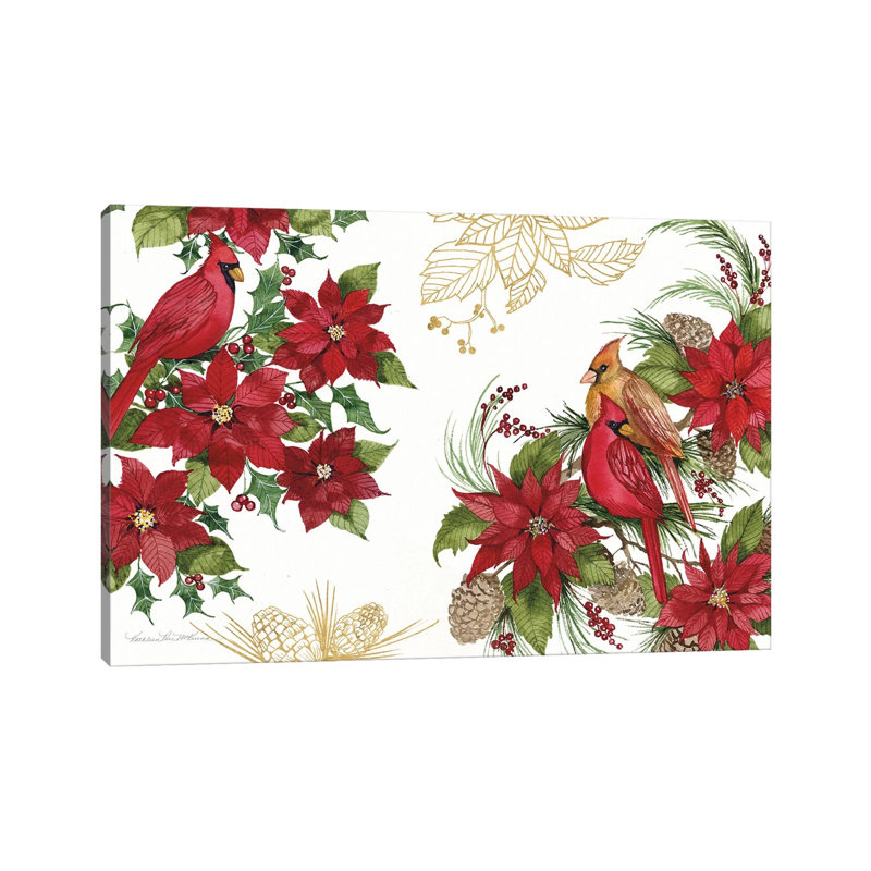 Holiday Happiness Vii by Kathleen Parr McKenna - Wrapped Canvas Gallery-Wrapped Canvas Giclée, 20.32 cm H x 30.48 cm W
