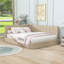 Lit de jour en bois rembourré avec support central-834728000