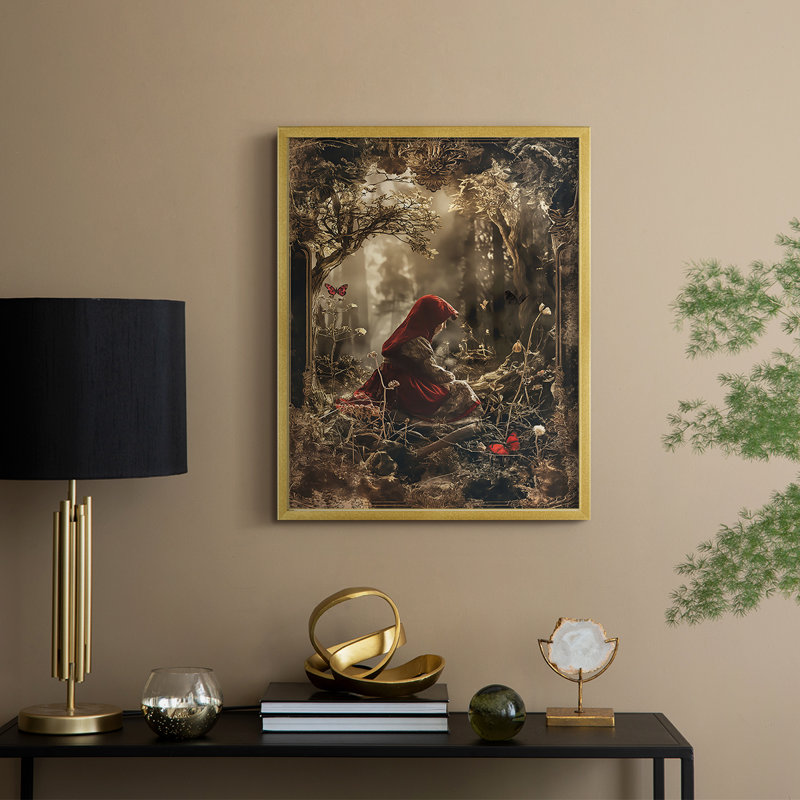 Reproduction encadrée WOMEN Series CECXCII - bois massif