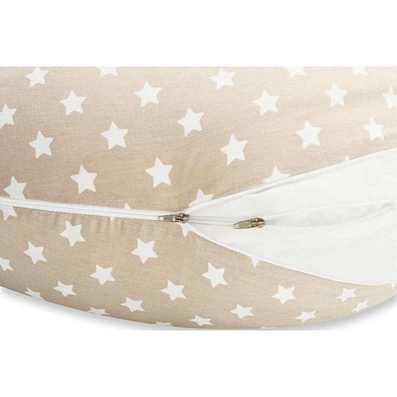 Baby Friends Cot Pillowcase, Beige