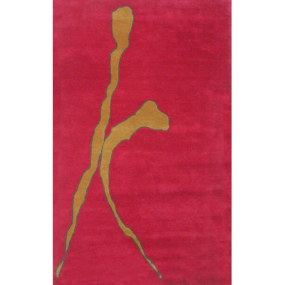 Rioux Wool Abstract Indoor Rug