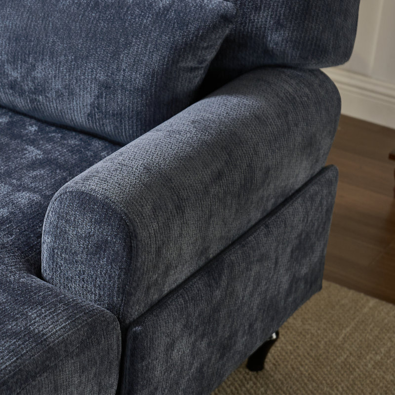 34.65-inch Modern Upholstered Recliner Sofa, Comfortable Lounge Chair, Highly Suitable For Living Room, Study Room And Bedroom