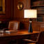Ensemble de 2 lampes de table USB à lumière chaude, éclairage minimaliste à base métallique pour la décoration intérieure
