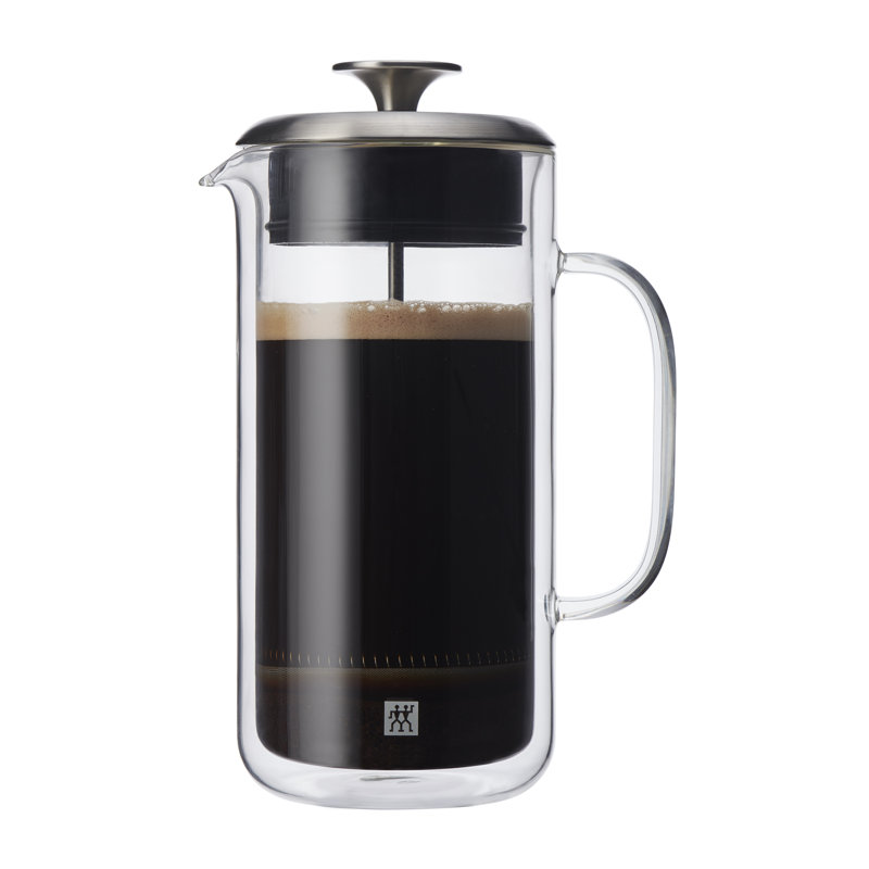 Cafetière à double paroi ZA Zenco Jenc Henckels 27-OZ Sorrento Plus