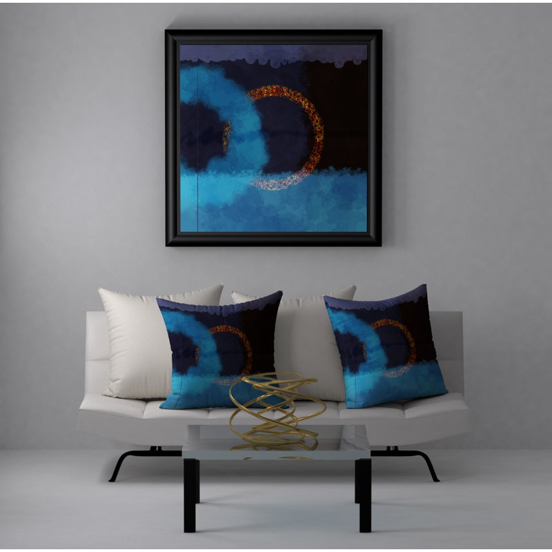 Housse de coussin décorative carrée exquise Go-Ahead, 18 po x 18 po
