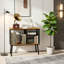 Metal,Manufactured Wood 70cm H Media Shelves