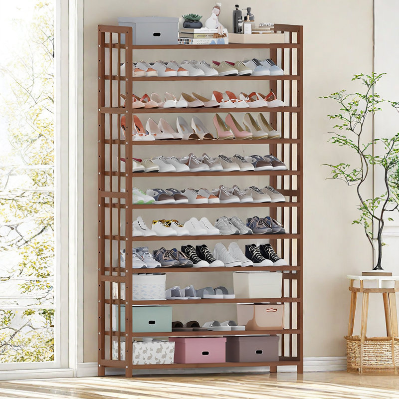 55 Pair Stackable Shoe Storage Cabinet