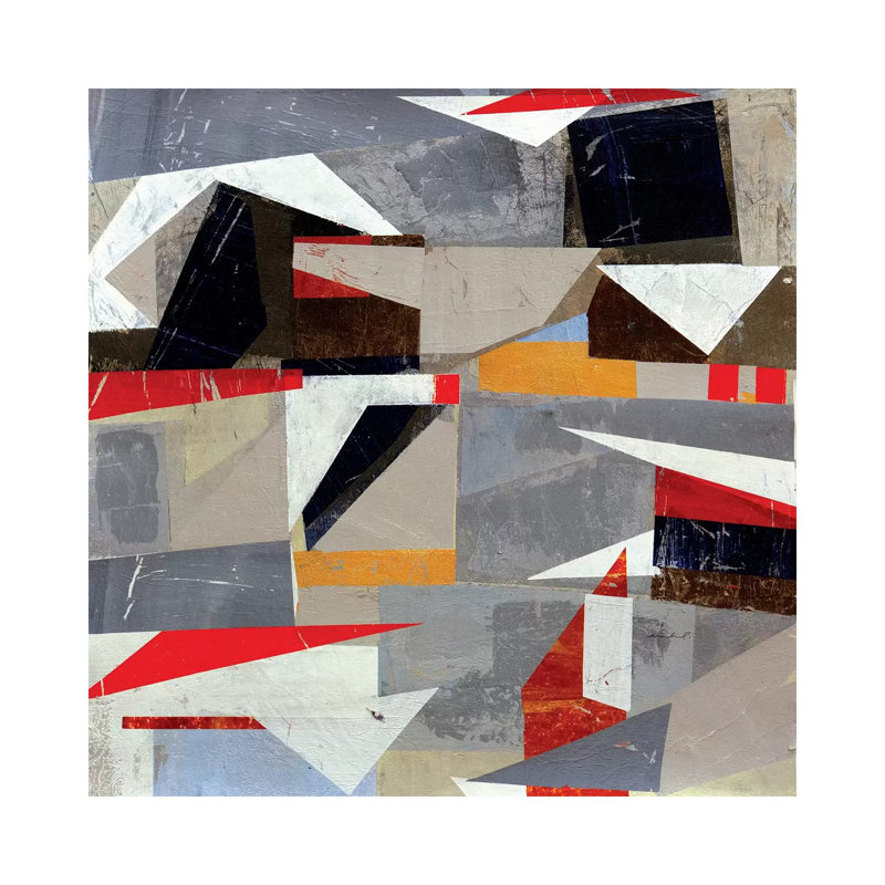 Marina - Painting on Canvas, Wrapped Canvas, 45.72 cm H x 45.72 cm W x 1.91 cm D