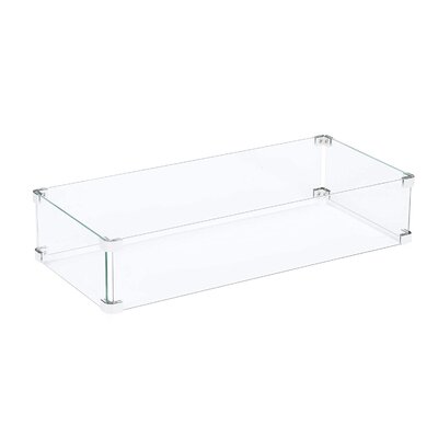 Rectangle Tempered Glass Fire Fit Flame Guard -  Oakland Living, RT-WB-31.5X16.9