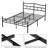 Metal Bed Frame With Headboard Queen Sized-1990209569