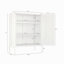 Armoire d'appoint 32 "en métal