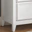 Commode 7 tiroirs, moderne, organisateur de ferme pour chambre à coucher - blanc