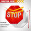 Panneau de signalisation en aluminium 12 po H x 12 po