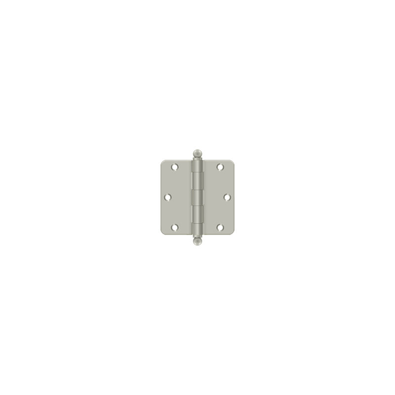 Steel Hinge, Brushed Nickel