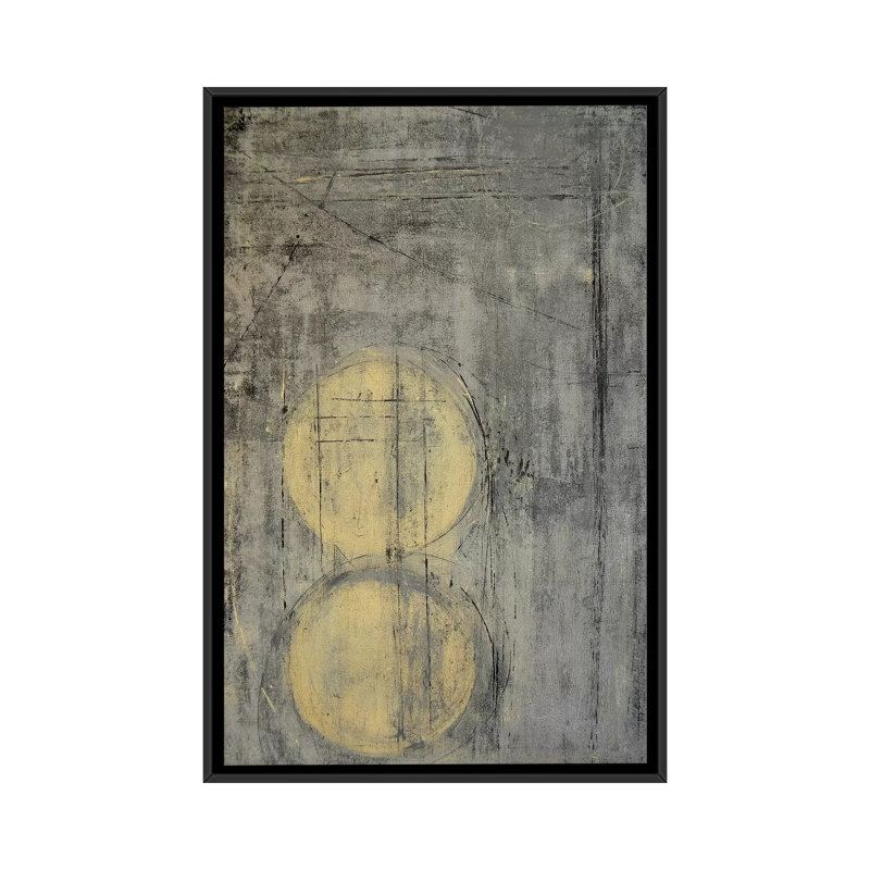 « prélevé », reproduction sur toile, H 26 po x l 18 po x P 1,5 po, Toile avec cadre noir, Pas de tapis