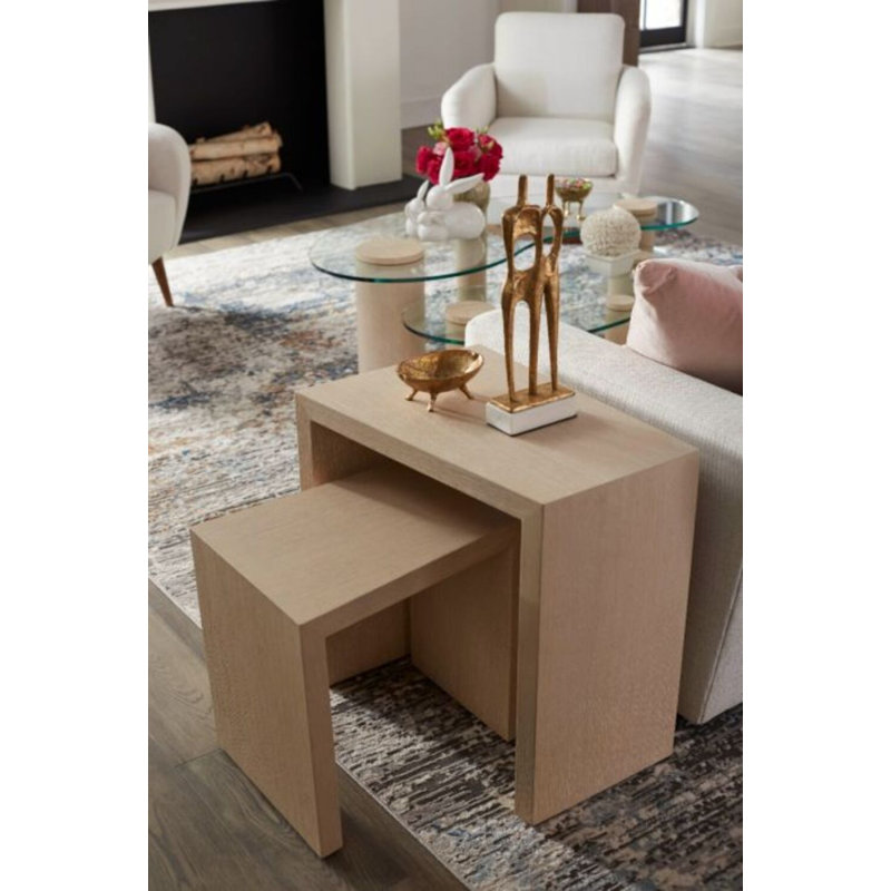 Lucy Nesting End Table, Sand