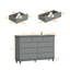 Commode à neuf tiroirs de style élégant-2079092163