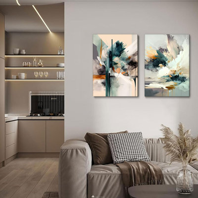 2 Piece Wrapped Canvas Print