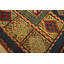 Rustic Tribal Geometric Antique Flatweave Caucasian Verneh Kilim Rug