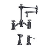Towson Bridge Faucet - 12" Articulated Spout
