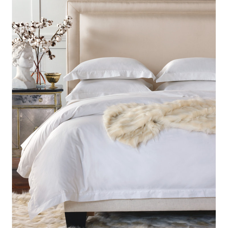Gianna Cotton Pillow Sham, Standard, White