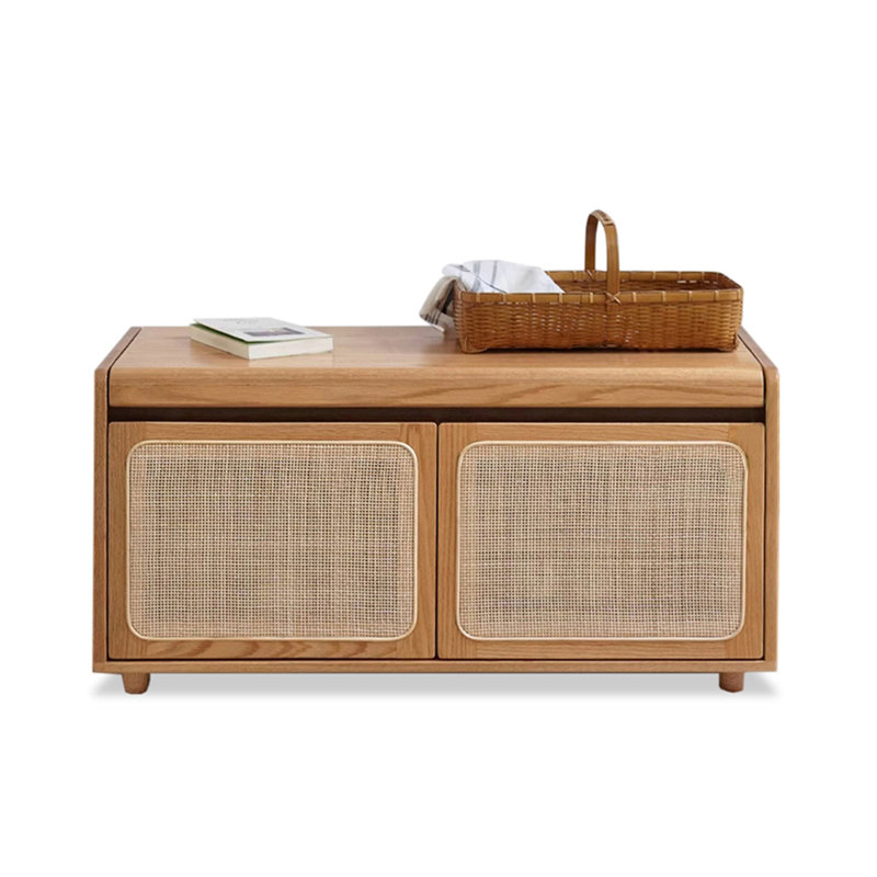Banc en bois massif Burlywood