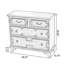 Buffet vert massif et bois manufacturé