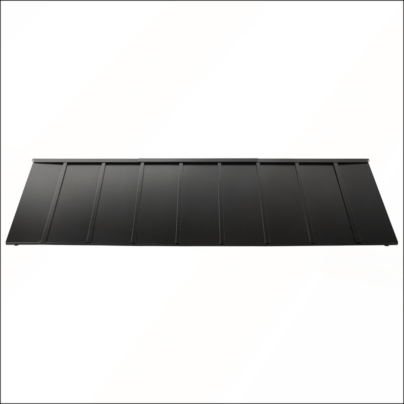 Auvent de fenêtre et auvent de porte en acier durable avec protection antirouille, idéal pour une protection contre les intempéries en toutes saisons