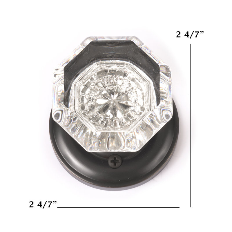 Netropol Knob with Circle Rosette, Venetian Bronze
