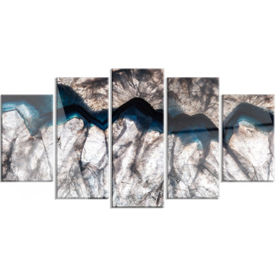 " Backlit Mineral Macro " 5 - Pieces