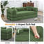 Divan-lit en futon de 78,7 po pour lit très grand convertible en velours côtelé avec 2 coussins - aucun assemblage requis-882903961-881898759